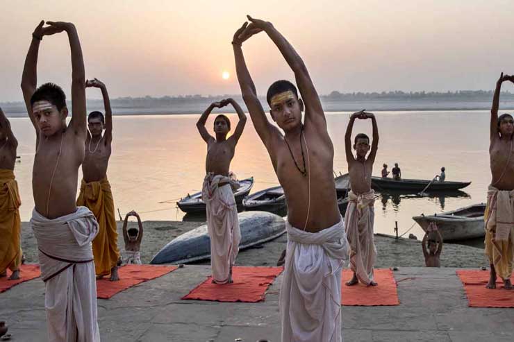 Varanasi spiritual  Ashram Tour